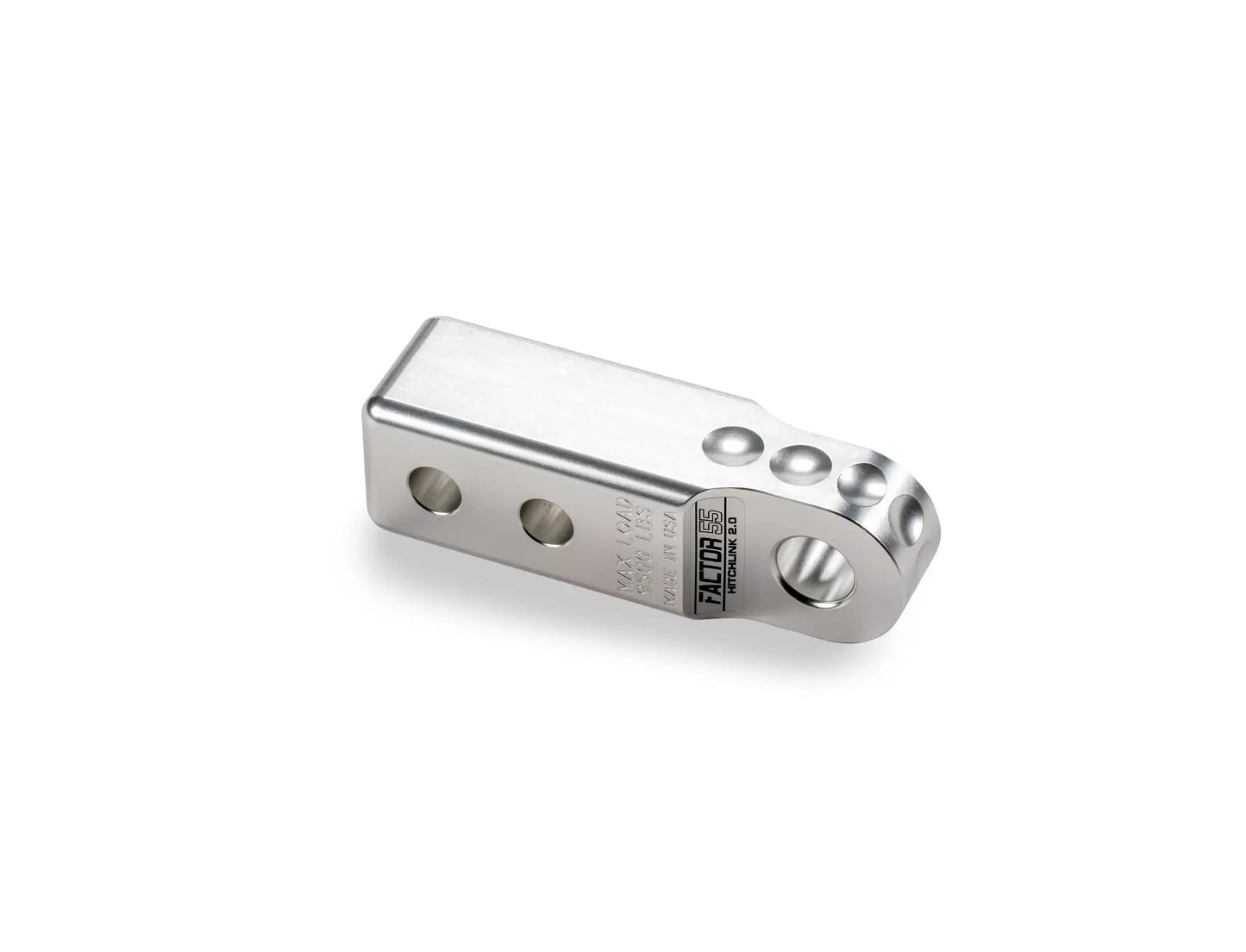 Factor 55 HitchLink 2.0 - Machined USA billet aluminum 2-inch hitch receiver recovery point by Factor 55
