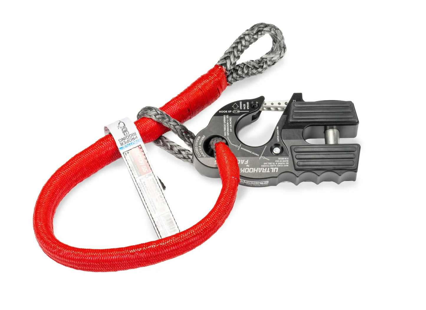 Factor 55 The HammerLoopTM is designed to work with the UltraHook and features a unique design to facilitate quick attachment through a wheel, around a roll cage, or via the eyelets of any strap. by Factor 55