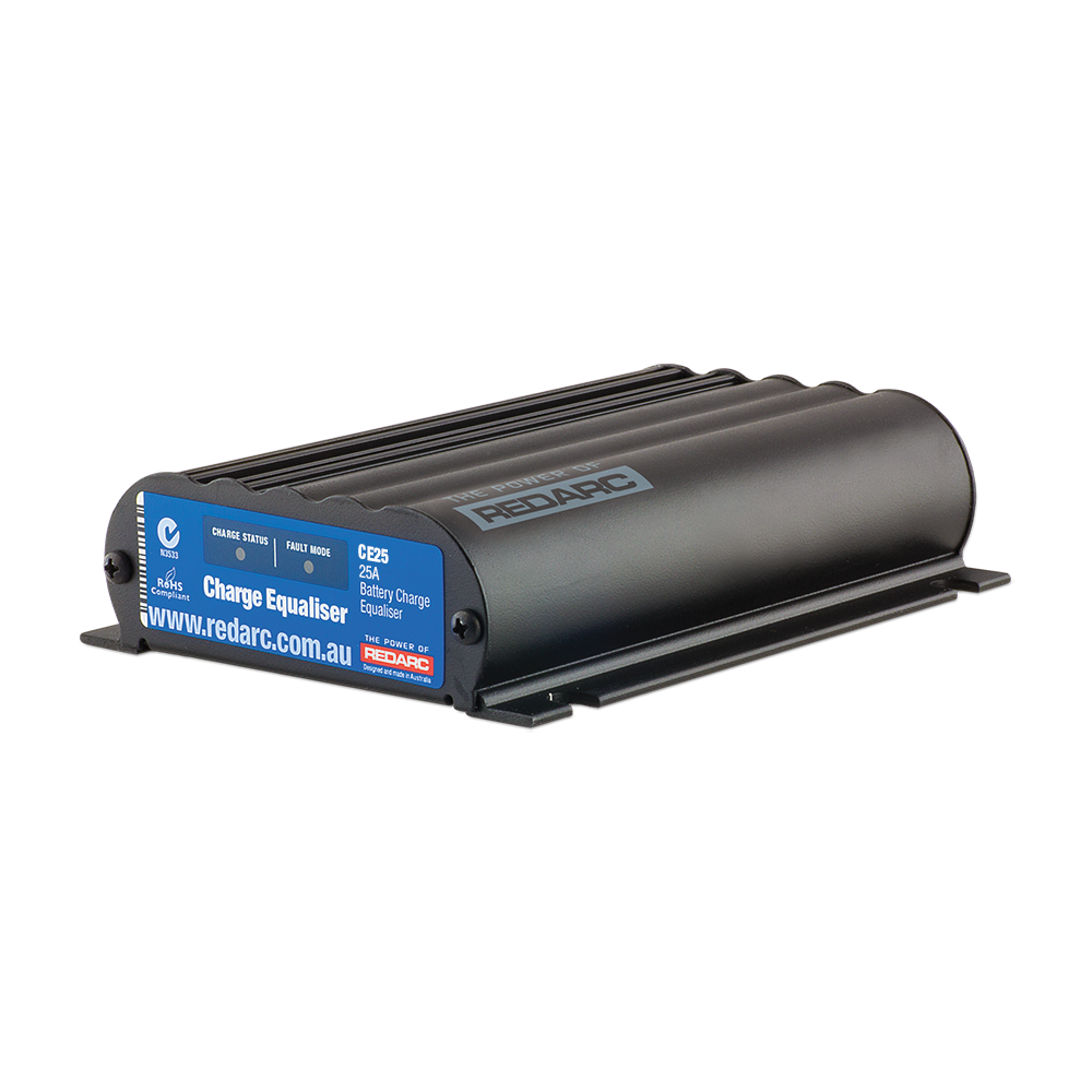 REDARC In addition, the CE25S2 features input isolation which removes the need for an input relay or isolator, making it incredibly easy to install.