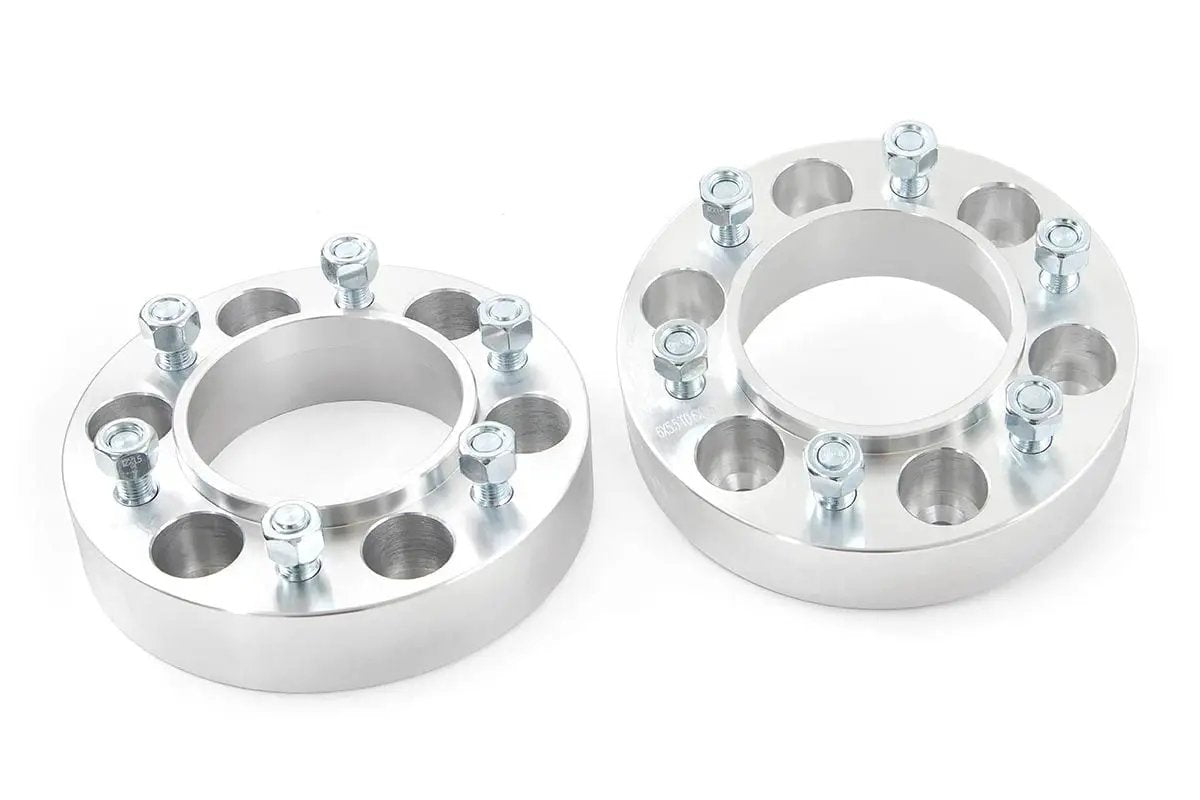 Rough Country 1.5 Inch Wheel Spacers | 6x5.5 | Toyota 4Runner (10-24)/Tacoma (05-23) by Rough Country