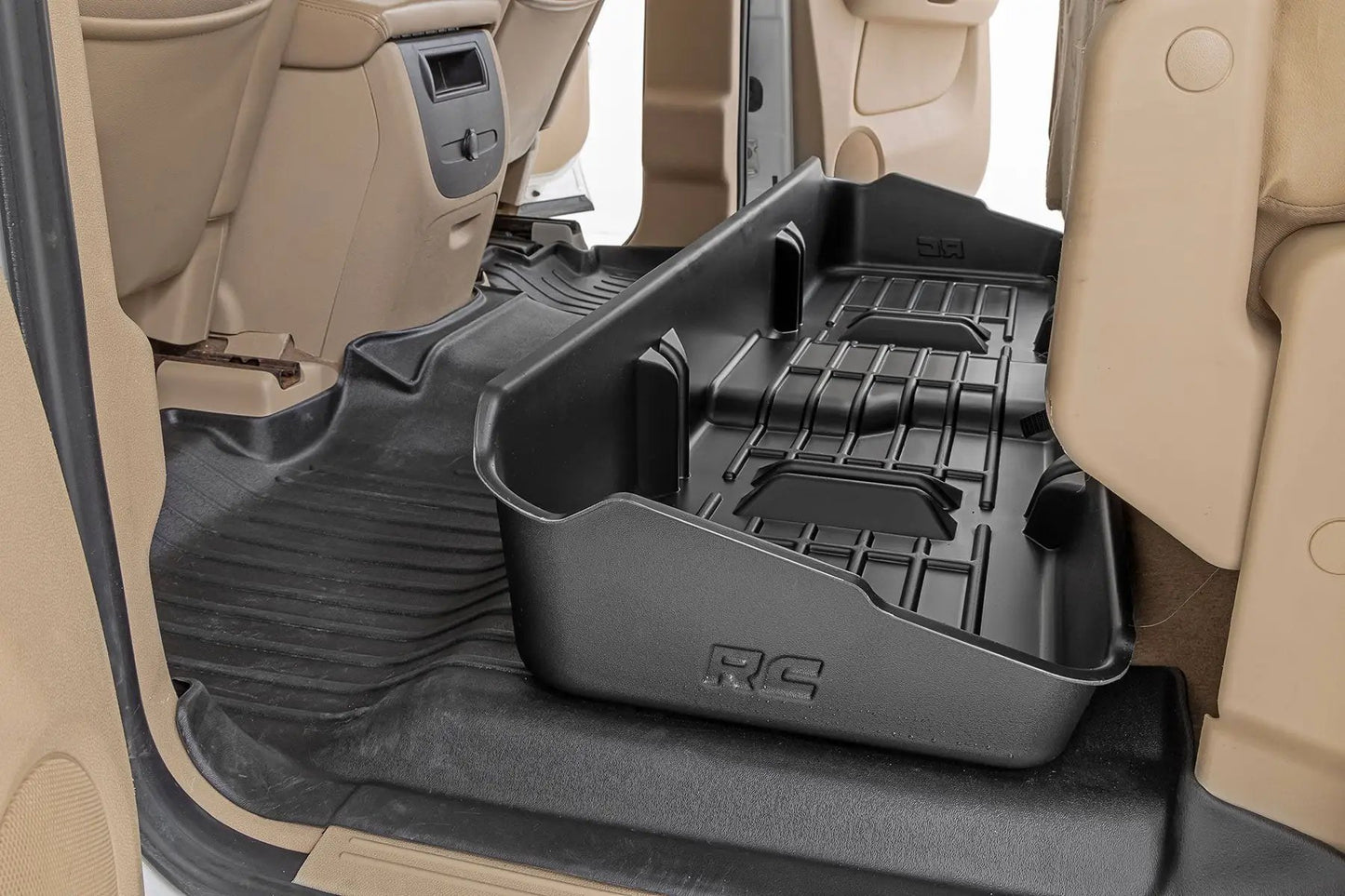 Rough Country Under Seat Storage | Crew Cab | Chevy/GMC 1500 (07-13) by Rough Country