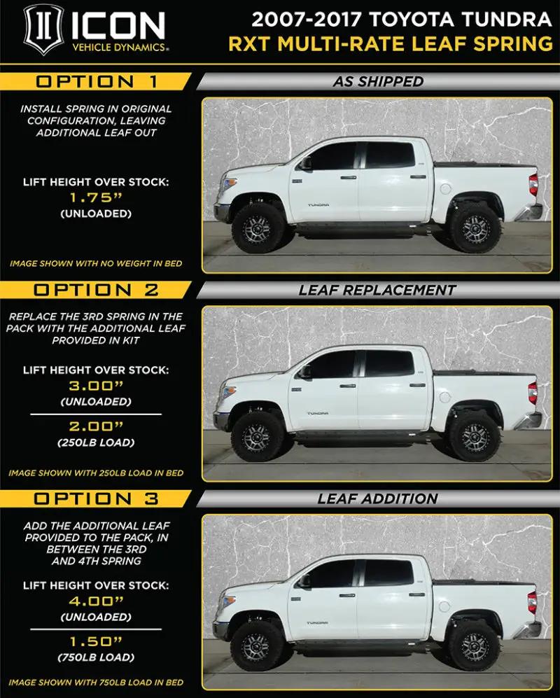 ICON ICO Leaf Springs by ICON