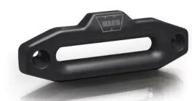 Warn Our 1-in. Premium Hawse Fairlead (Black) made from durable forged 6061-T6 billet aluminum for maximum durability. The black finish resists corrosion and looks great, too. The large-radius opening helps prolong synthetic rope's service life. by Warn