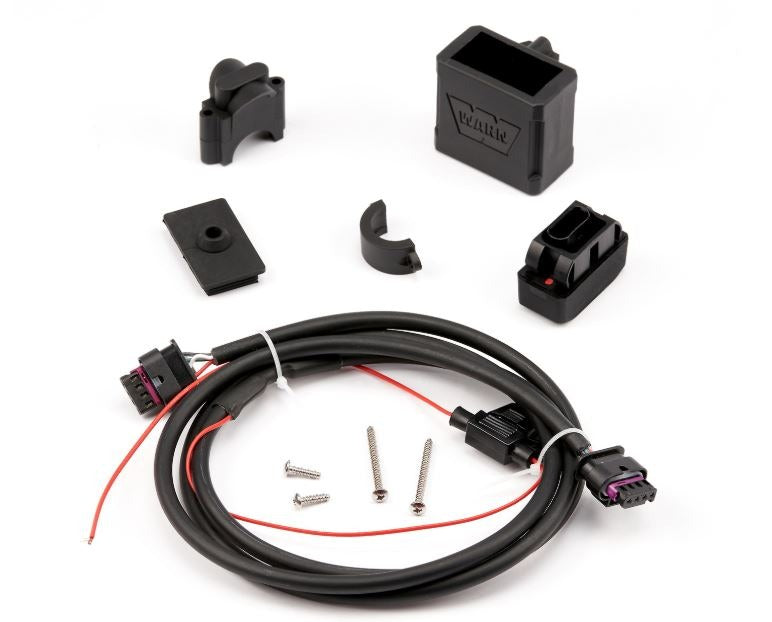 Warn Dash Switch and Handlebar Holder; For Warn Axon 3500/ 4500/ 4500RC/ 5500 Winches