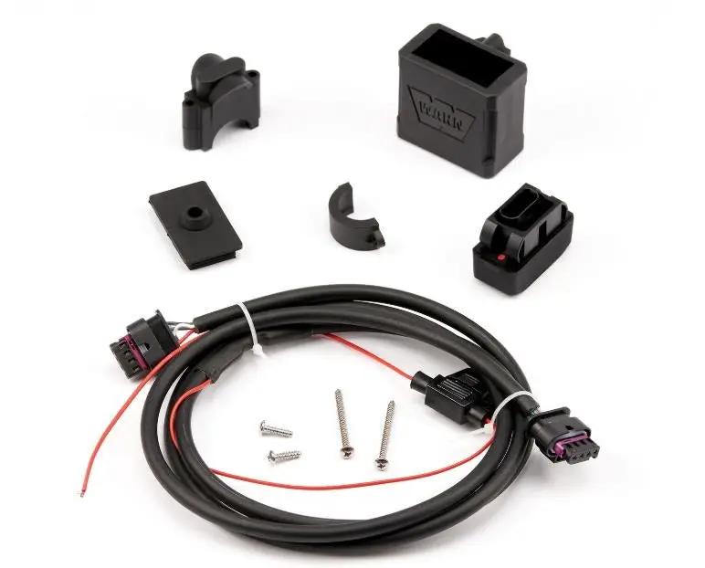 Warn This replacement dash switch and handlebar holder works with the WARN AXON 35, 45, 45Rc, and 55 winches. by Warn