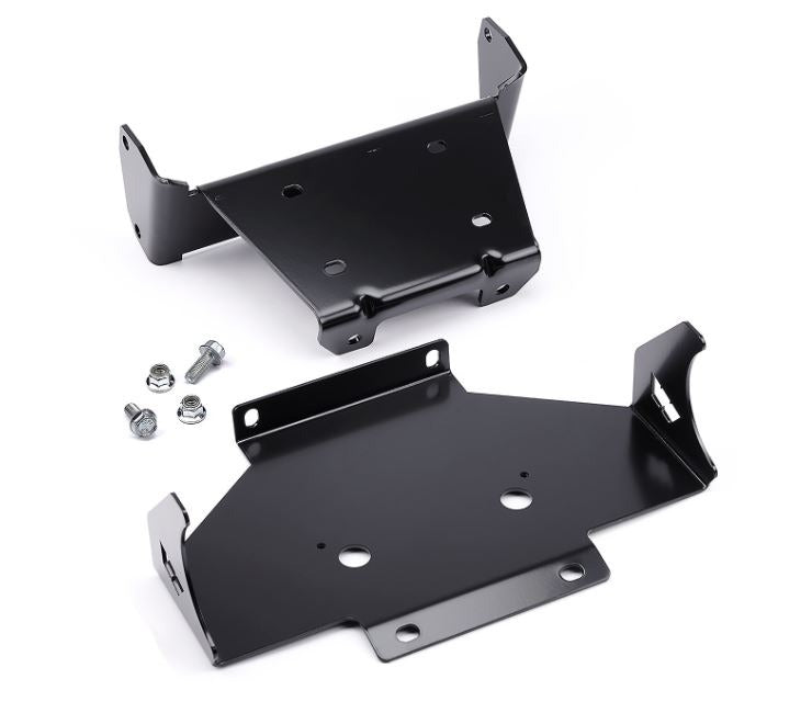Warn Winch Mounting Kit for Yamaha YXZ1000. For use with short drum WARN AXON 35/45RC and VRX 25/35 winches.