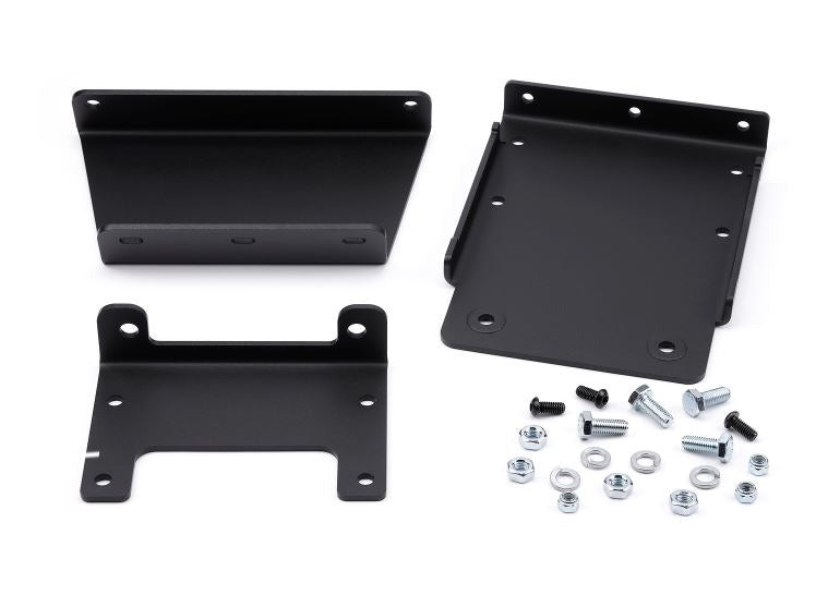 Warn Winch Mounting Kit for Kawasaki Mule . For use with WARN VRX 25/35 (Short Drum) winches.