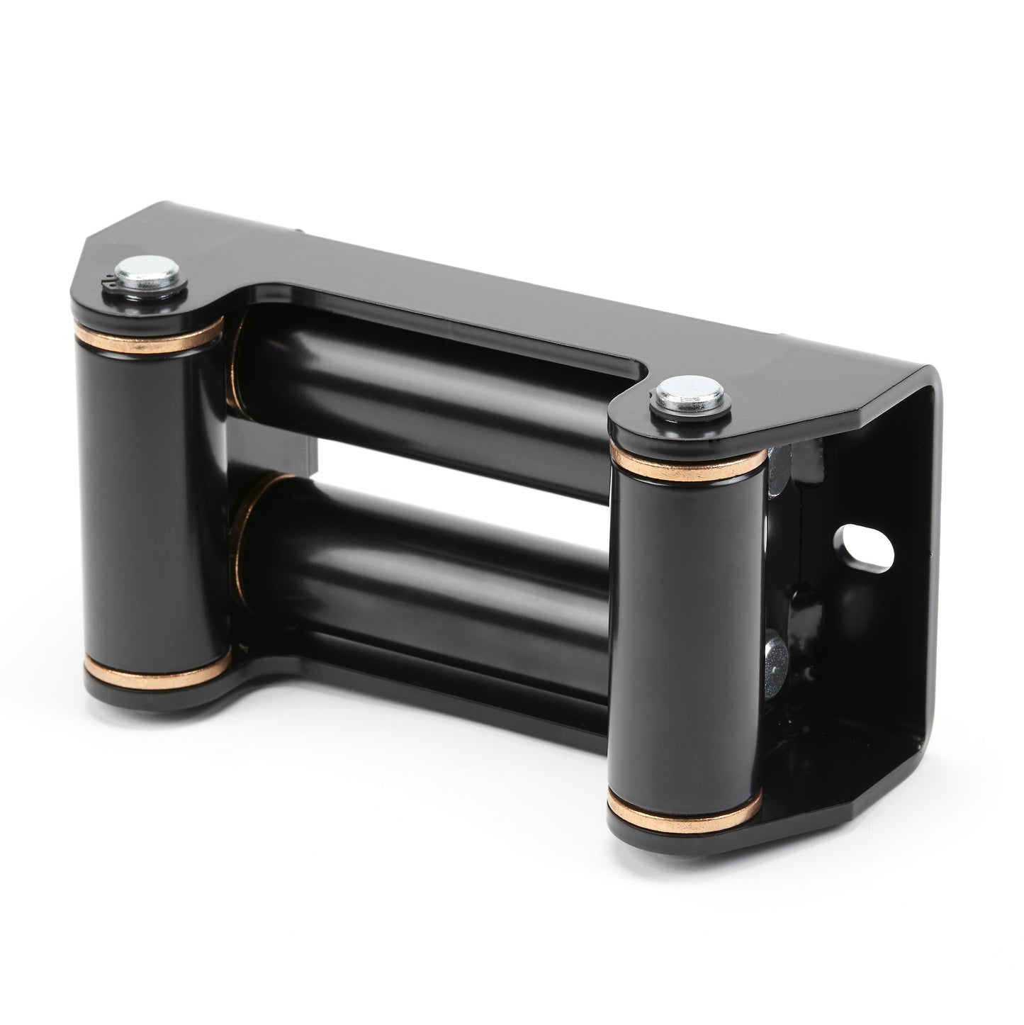 Warn Roller Style; Industrial; For 6-1/2 Inch Drum; Black