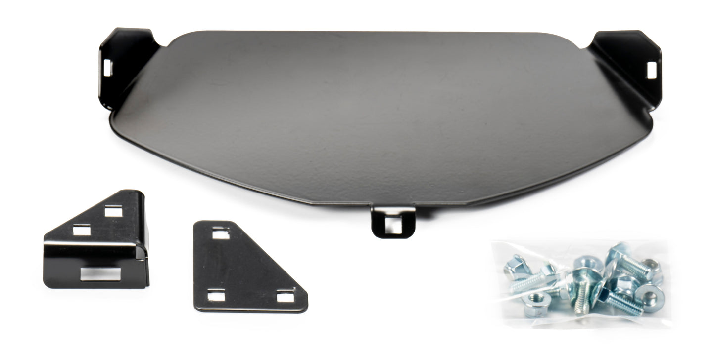 Warn Plow Blade Side Wall Kit that includes one side wall and mounting hardware, provides scoop-like control and reduce run off while plowing
