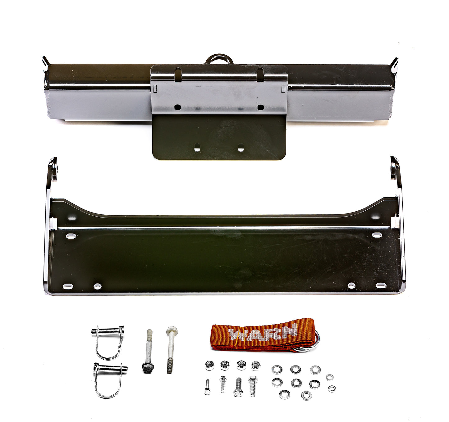 Warn Front Plow Mount for Kawasaki Teryx KRX1000. Requires WARN 103760 ProVantage II UTV Front Mount Pushtube and any length of WARN ProVantage II Blade