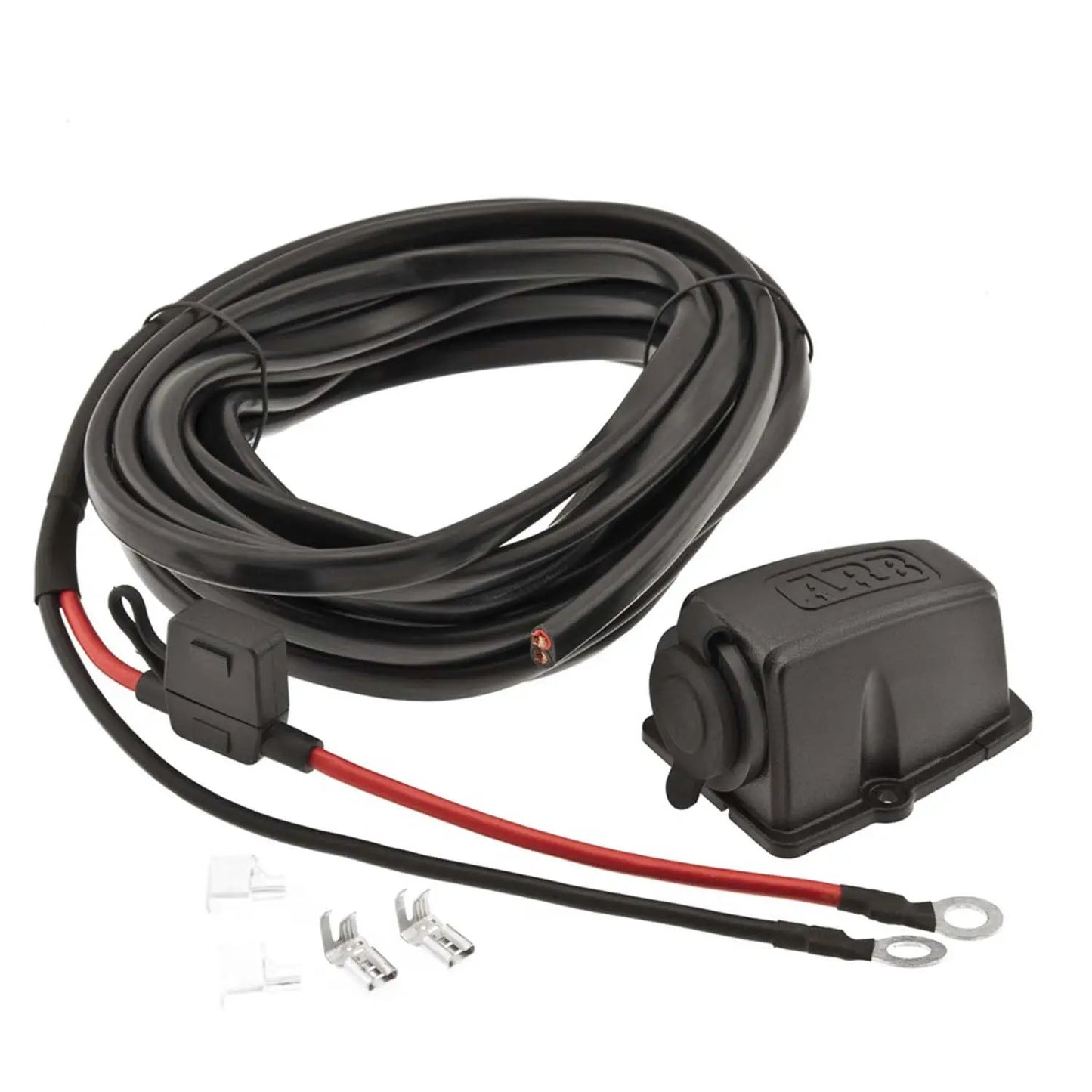 ARB Fridge Wiring Kit With Threaded Socket, 12V DC, for Use With All ARB Fridge Freezers by ARB