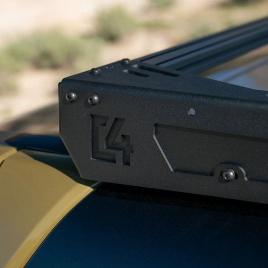 C4 Fabrication 4Runner Roof Rack with Optional Light Bar Mount / 6th Gen / 2025+ (With Light Mount) by C4 Fabrication
