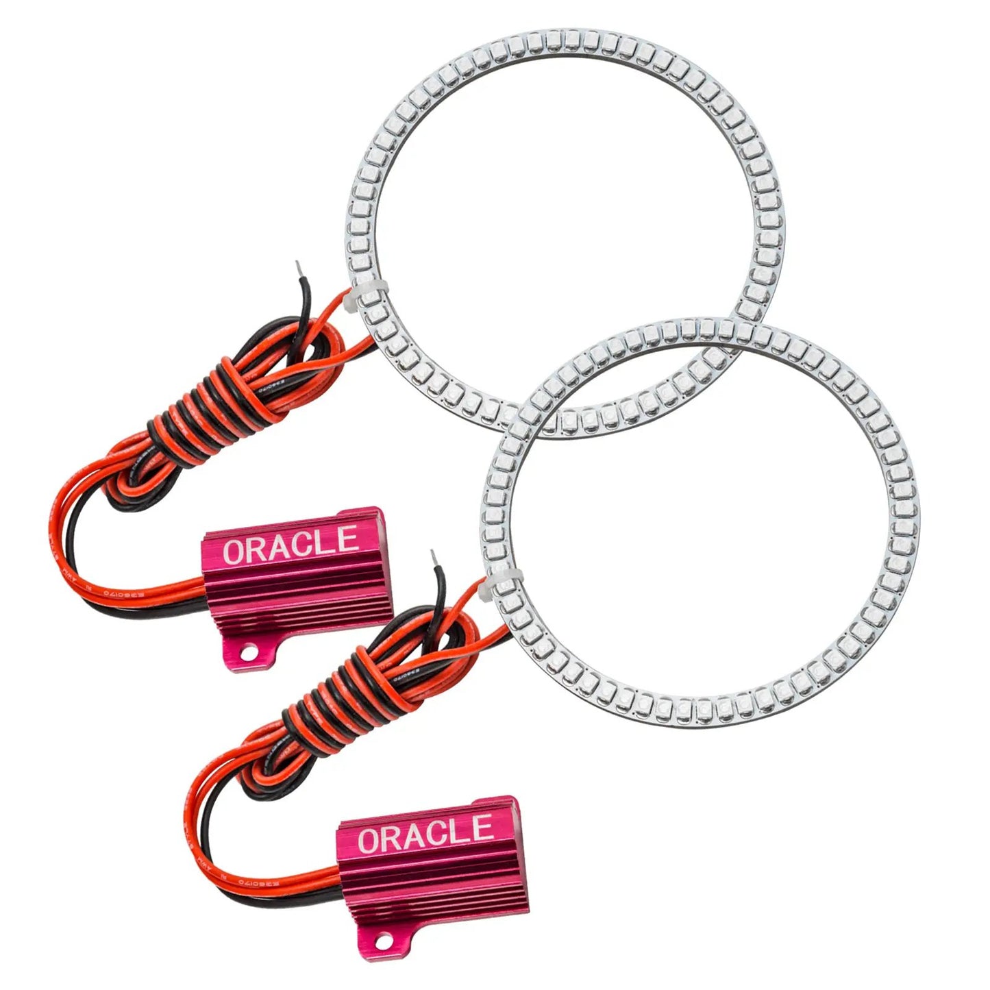 Oracle Lighting This LED halo kit can be wired to any 12 volt source like a controller, switch, or to the parking lights directly. The ColorSHIFT(tm) option requires the use of a ColorSHIFT(tm) controller to properly operate, which is sold separately.
