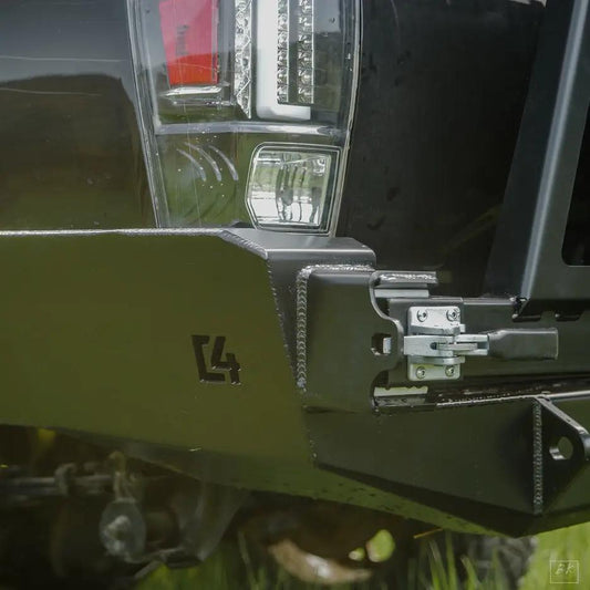 C4 Fabrication Tacoma Overland Series High Clearance Rear Bumper / 3rd Gen / 2016-2023 by C4 Fabrication