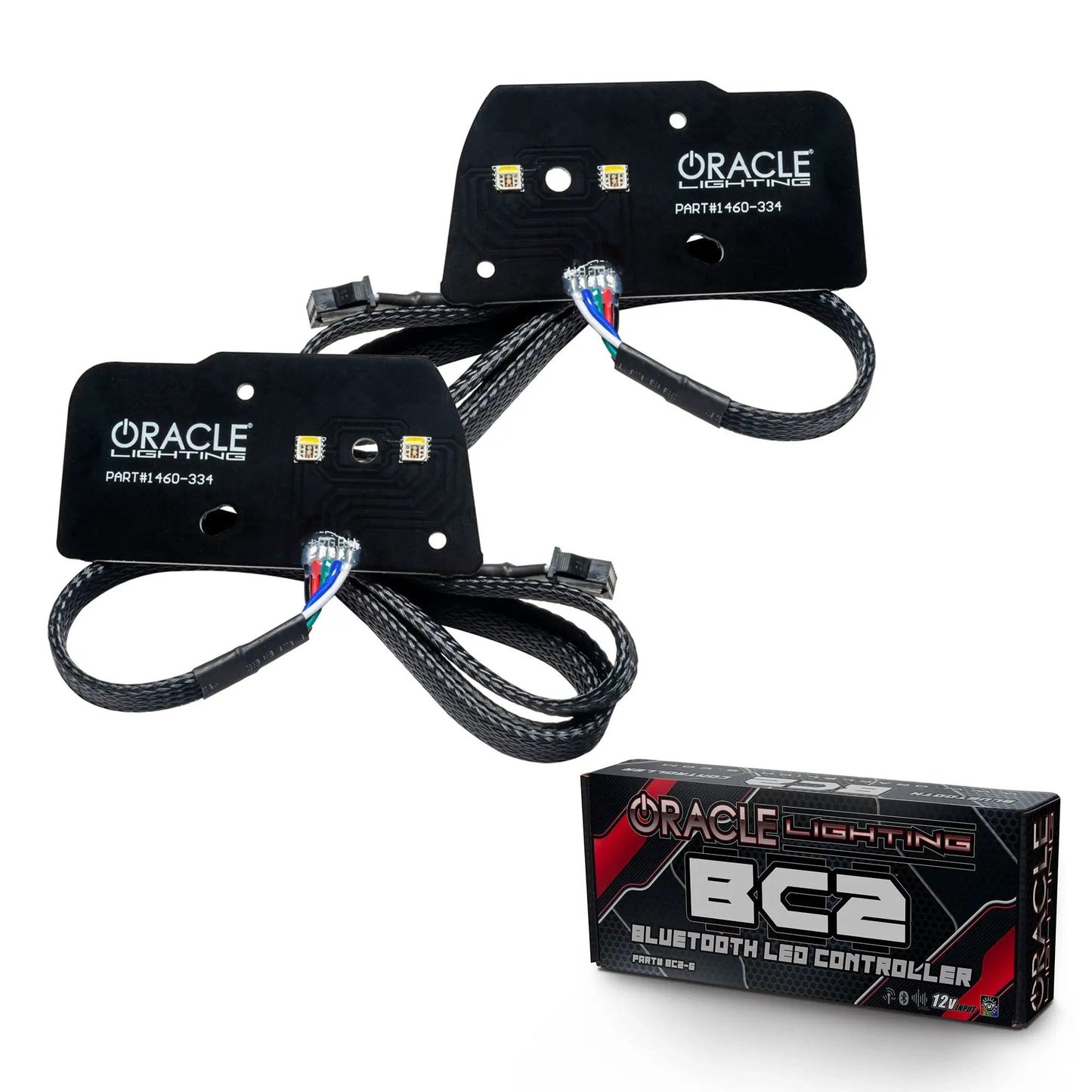 Oracle Lighting 2021-2022 Ford F-150 ColorSHIFT(tm) RGB+W Headlight DRL Upgrade Kit by Oracle Lighting