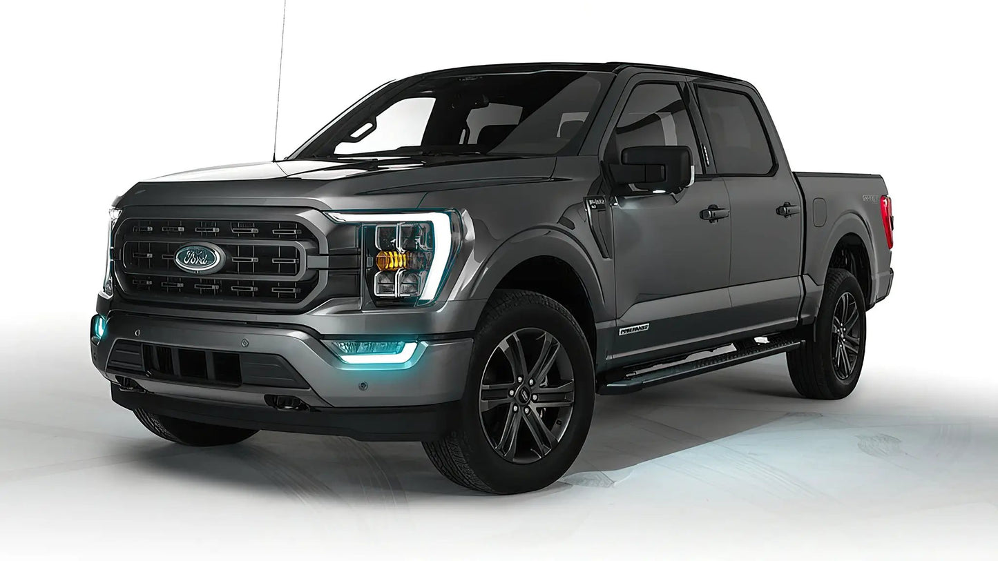 Oracle Lighting 2021-2022 Ford F-150 ColorSHIFT(tm) RGB+W Fog Light DRL Upgrade Kit by Oracle Lighting