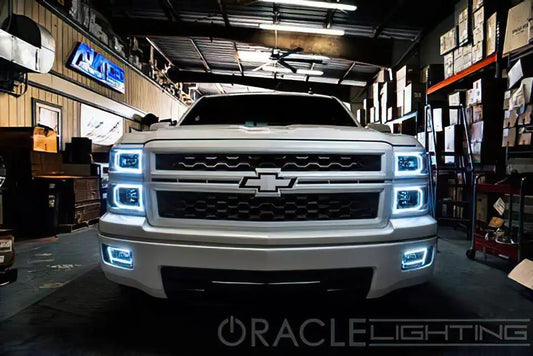 Oracle Lighting This LED halo kit can be wired to any 12 volt source like a controller, switch, or to the parking lights directly. The ColorSHIFT(tm) option requires the use of a ColorSHIFT(tm) controller to properly operate, which is sold separately. by Oracle Lighting