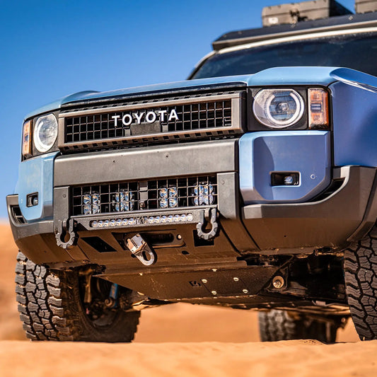 C4 Fabrication Land Cruiser Front Lo-Pro Winch Bumper / 250 Series / 2024+ by C4 Fabrication