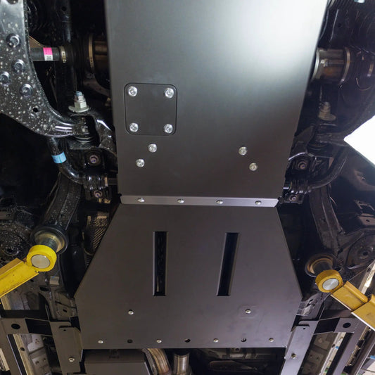 C4 Fabrication Land Cruiser Rear Skid Plates / 250 Series / 2024+ by C4 Fabrication