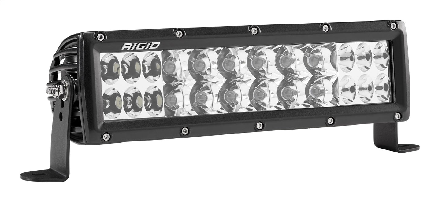 RIGID Industries E-Series PRO LED Light, Spot/Driving Optic Combo, 10 Inch, Black Housing