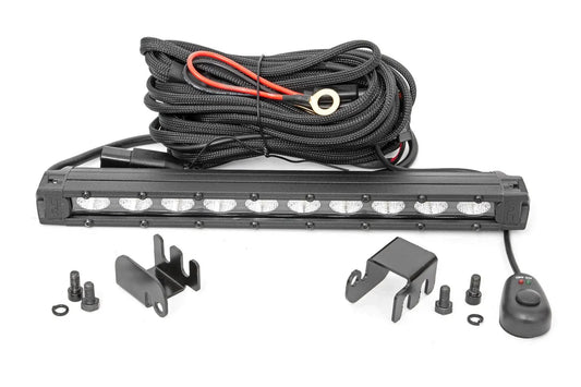 Rough Country LED Light Kit | Rear Mount | 10" Black Slimline | Honda Talon 1000 by Rough Country