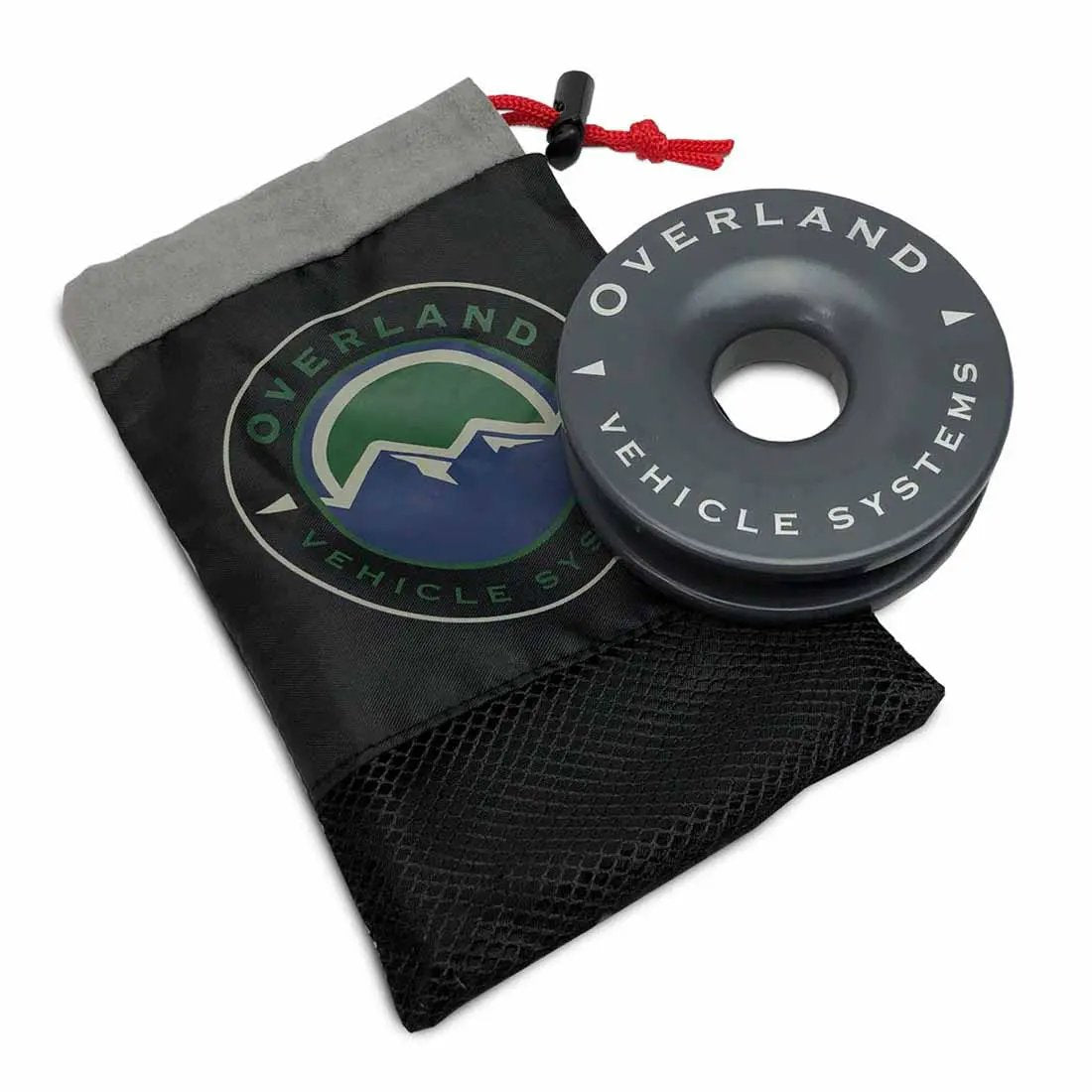 OVS Recovery Ring 4.00" 41,000 lb. Gray With Storage Bag by OVS