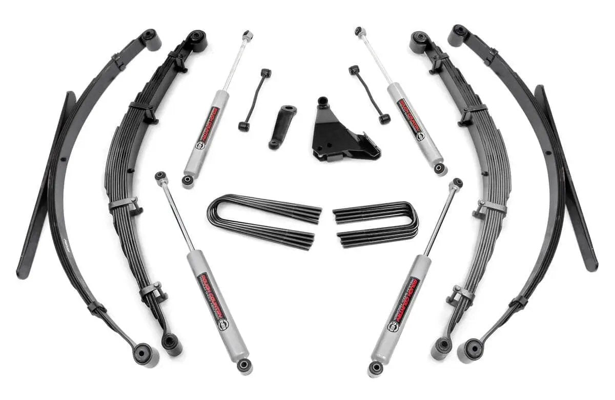 Rough Country 6 Inch Lift Kit | Rear Springs | Ford F-250/F-350 Super Duty 4WD (1999) by Rough Country