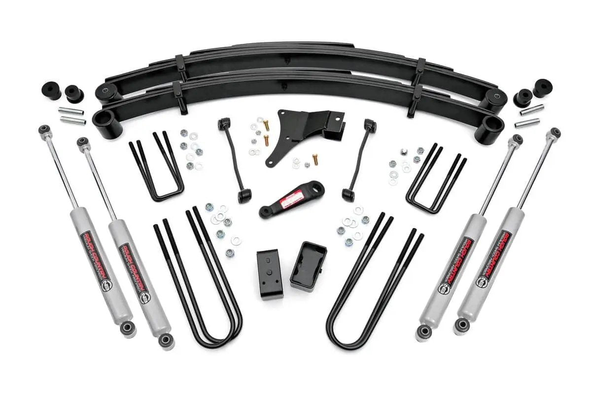 Rough Country 6 Inch Lift Kit | Rear Blocks | Ford F-250/F-350 Super Duty 4WD (1999) by Rough Country
