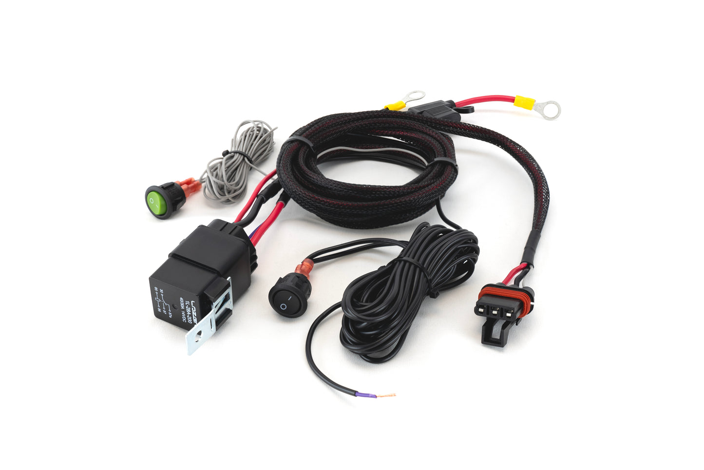 TRIPLE-R-LIGHTS Single-Lamp Harness Kit (3-Pin, Aptiv, 12V)