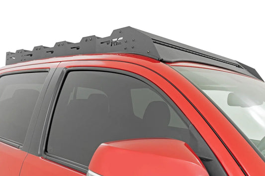 Rough Country Roof Rack | Front LED Lights | Toyota Tacoma 2WD/4WD (2005-2023) by Rough Country