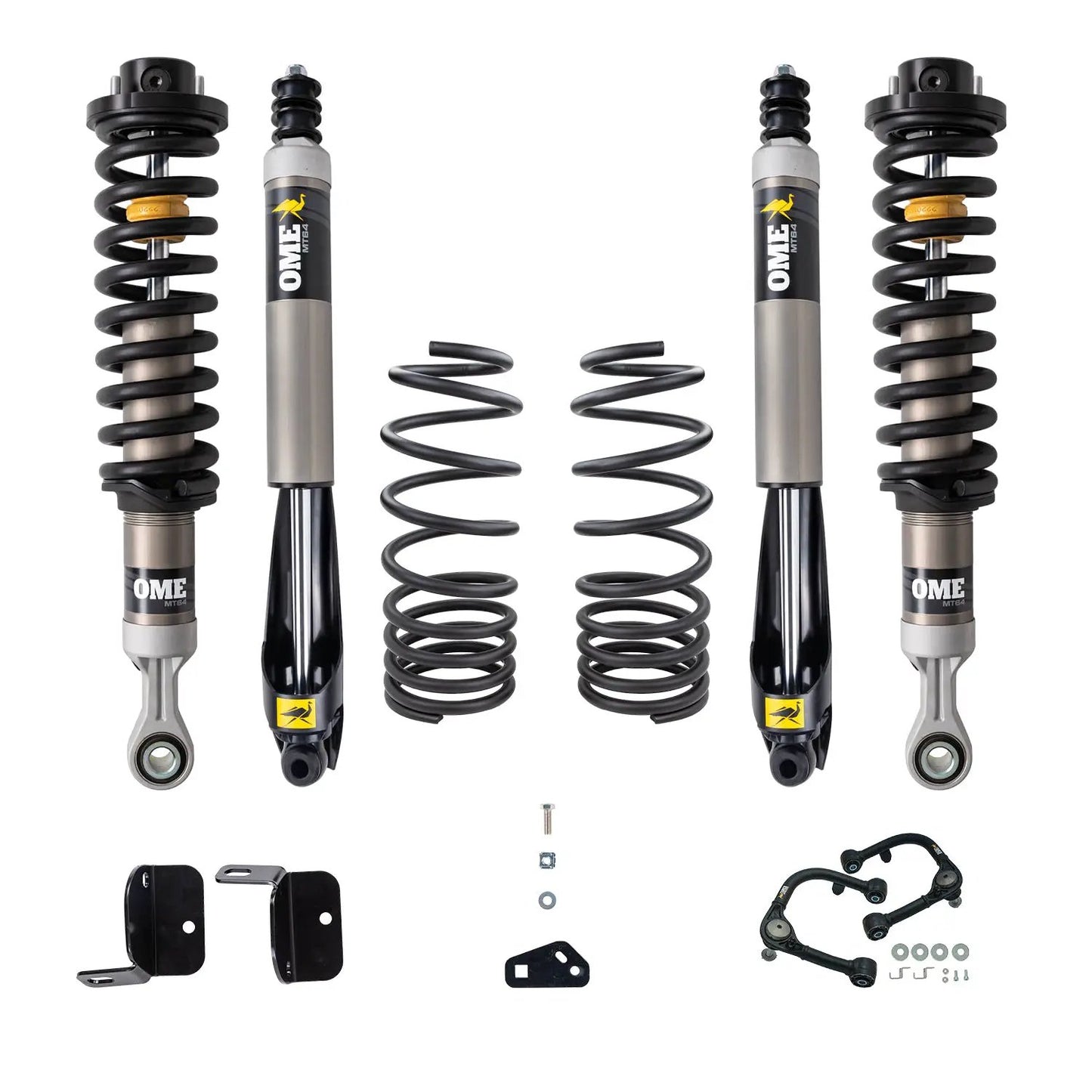 Old Man Emu MT64 Kit w/UCA FR 3in/220-330lbs, RR 2in/880lbs by Old Man Emu