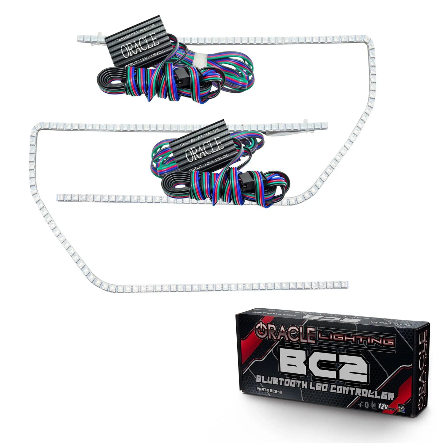 Oracle Lighting 2009-2014 Ford F-150 / Raptor LED Perimeter Headlight Halo Kit by Oracle Lighting