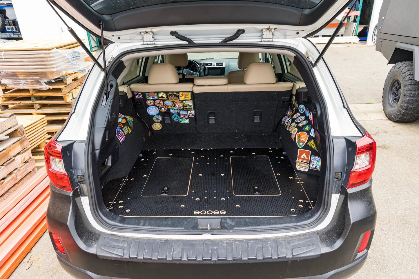 Subaru Outback 2015-2019 5th Gen. - Rear Plate System by Goose Gear