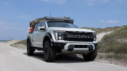 Air Lift’s LoadLifter 5000 Ultimate with an Air Spring Cradle for the Ford F-150 Raptor offers up to 5,000 lbs. of load-leveling capacity, making towing and hauling a stress-free experience, eliminating swat and trailer sway. by Air Lift