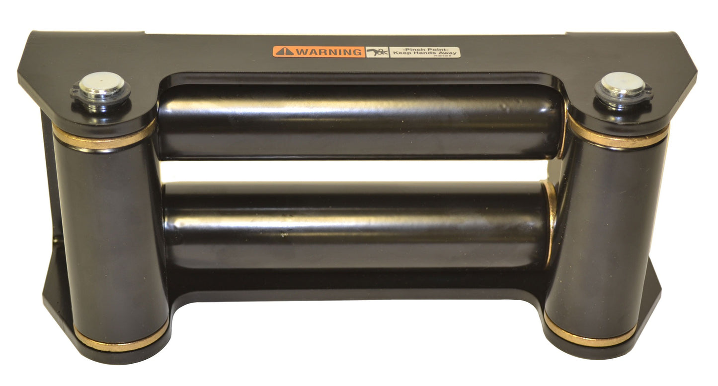Warn Roller Style; Industrial; For 8 Inch Drum; Black