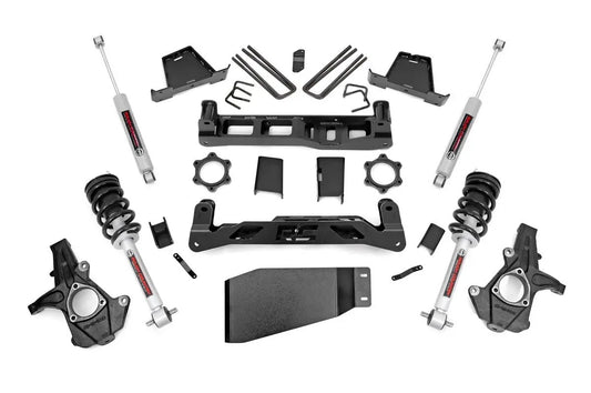 Rough Country 7.5 Inch Lift Kit | N3 Struts | Chevy/GMC 1500 4WD (07-13) by Rough Country