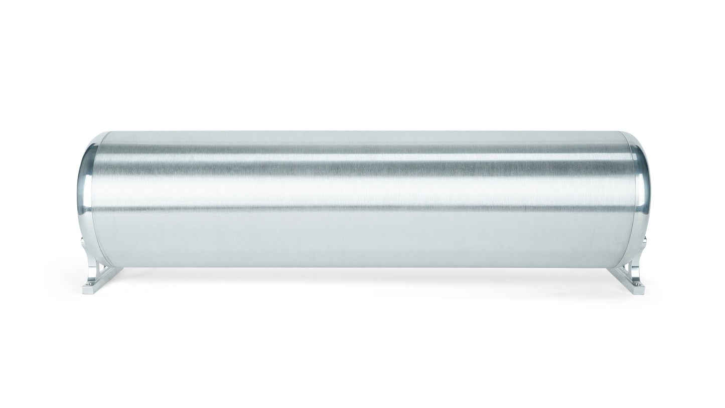 Air Lift Performance 24" FLO Tank w/ Viair 444c Compressor, 1/4" & 3/8" fittings and tank mounting hardware