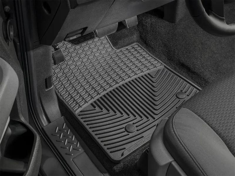 WeatherTech WT Rubber Mats - Front - Blk