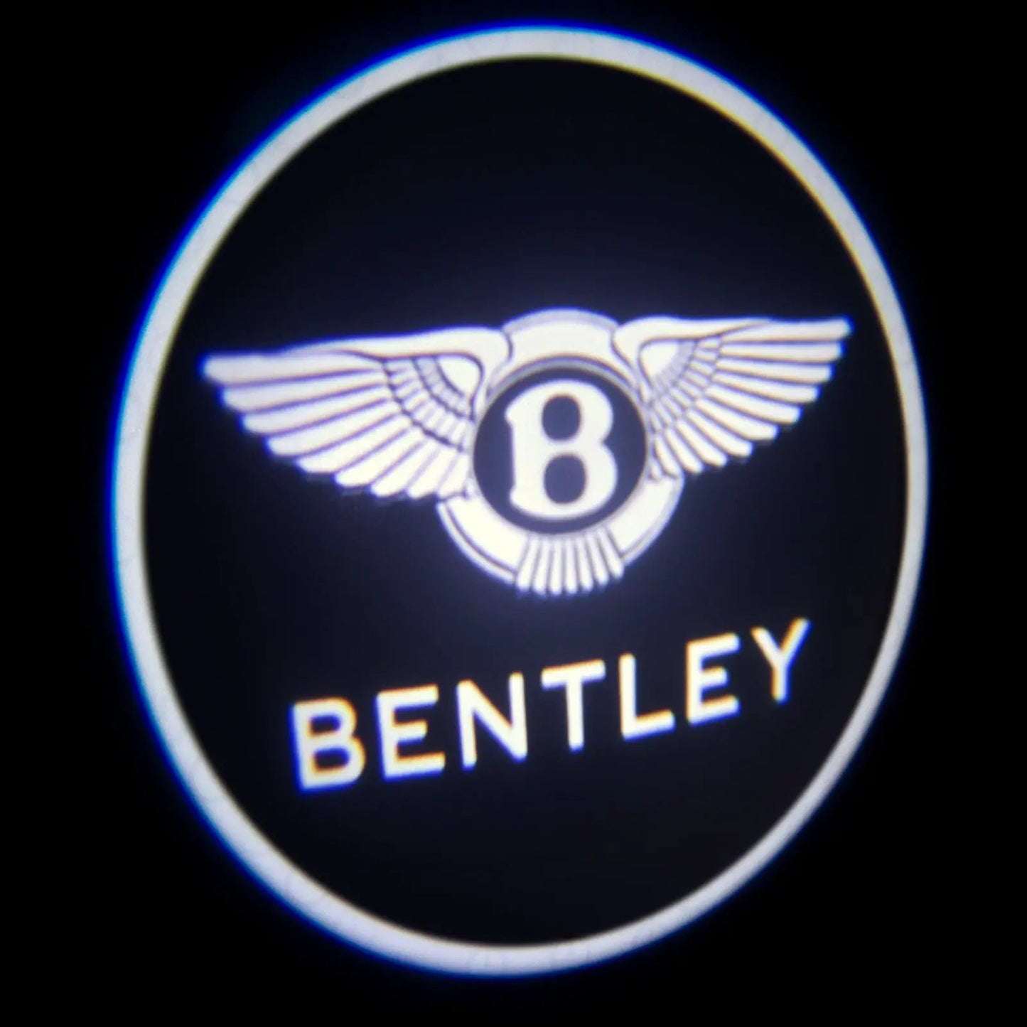 Oracle Lighting GOBO LED door light projectors create an image when a light source is introduced. This kit uses a high powered LED for that purpose. This kit features a Bentley logo. by Oracle Lighting
