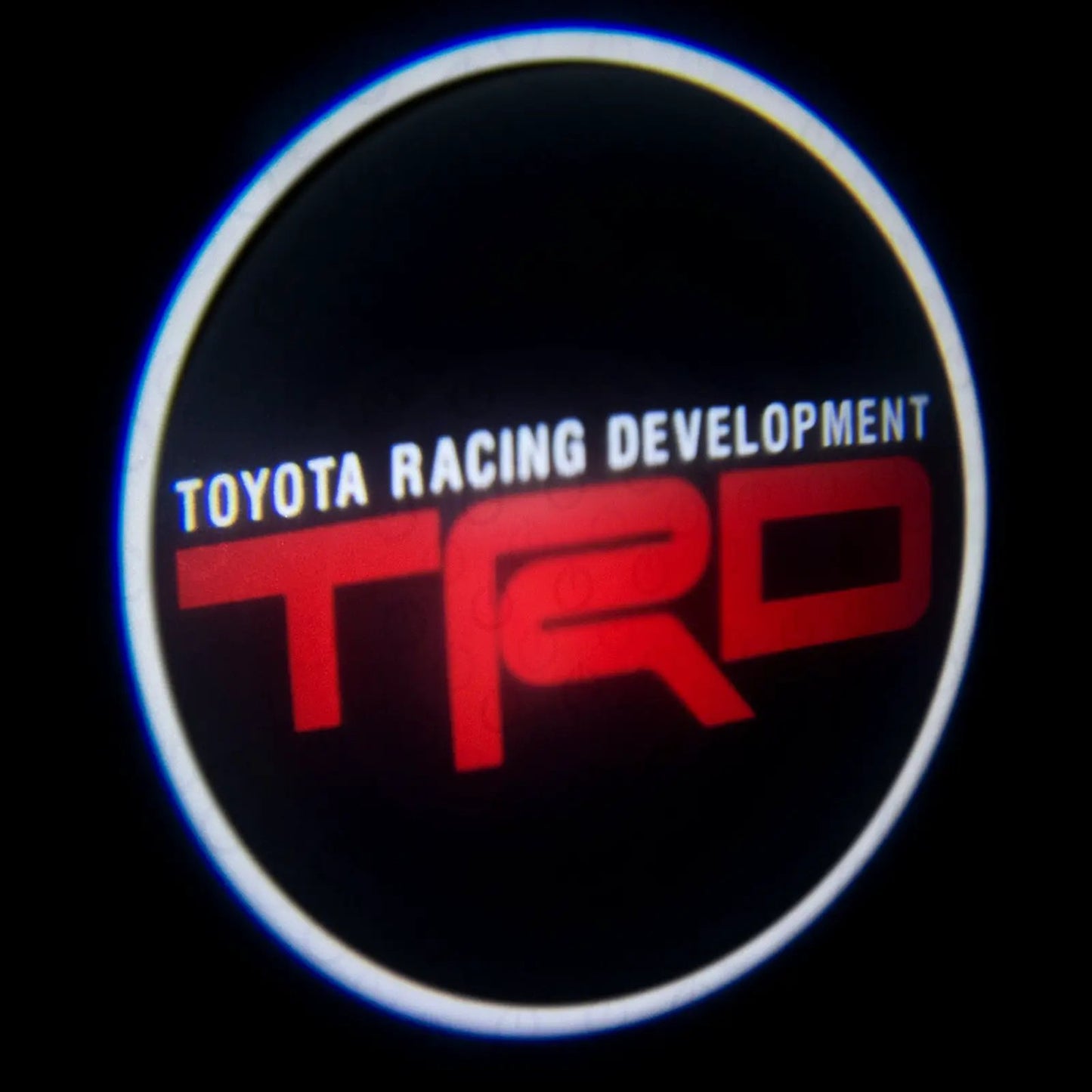 Oracle Lighting GOBO LED door light projectors create an image when a light source is introduced. This kit uses a high powered LED for that purpose. This kit features a TRD logo. by Oracle Lighting