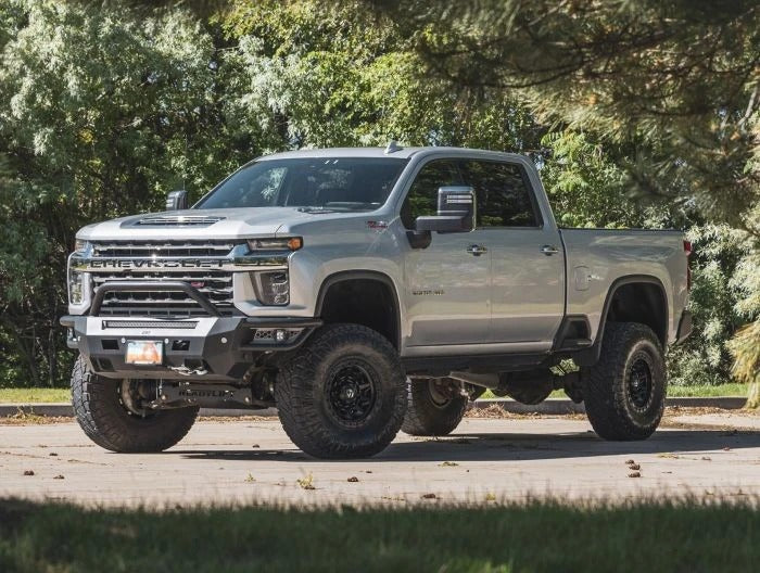 ReadyLift 8'' MAX3.3 Suspension System W/ Falcon 3.3 Shocks And Fab UCA Arms - 2020-2024 GM Silverado / Sierra 2500HD/3500HD by ReadyLift