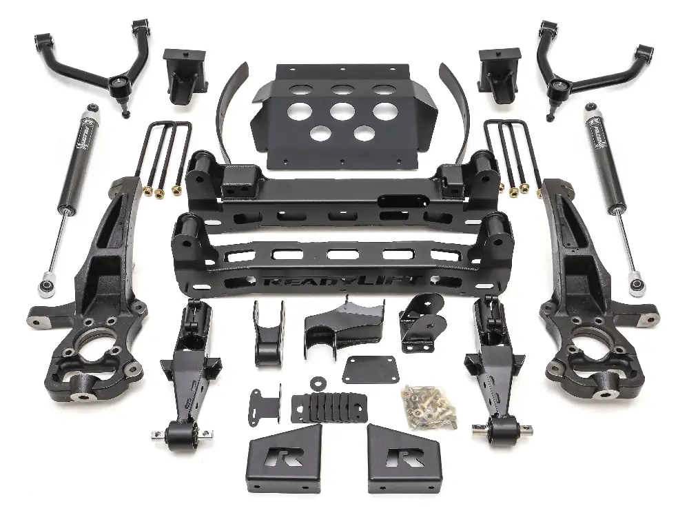 ReadyLift 8" Lift Kit - GM Silverado / Sierra 1500 - 2019-2023 With Falcon 1.1 Monotube Shocks by ReadyLift