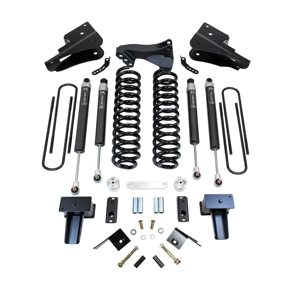 ReadyLift 4" COIL SPRING LIFT KIT WITH FALCON SHOCKS - 2023 FORD SUPER DUTY F250/F350 4WD by ReadyLift