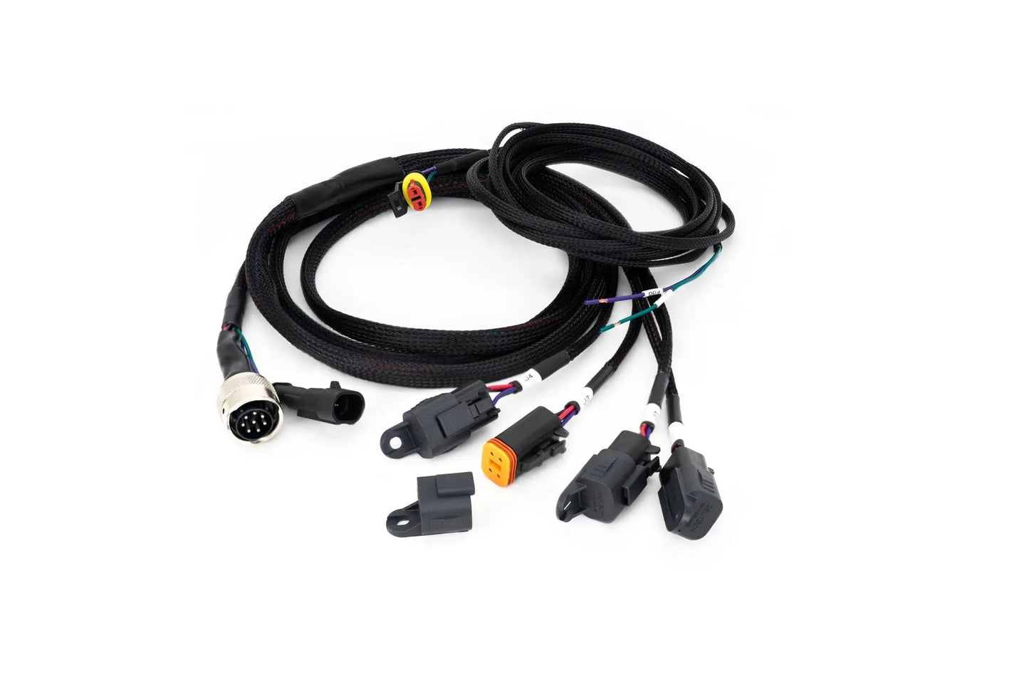 TRIPLE-R-LIGHTS Four-Lamp Harness Kit with ITT Connector (4-Pin, Deutsch DT, 12V) by TRIPLE-R-LIGHTS