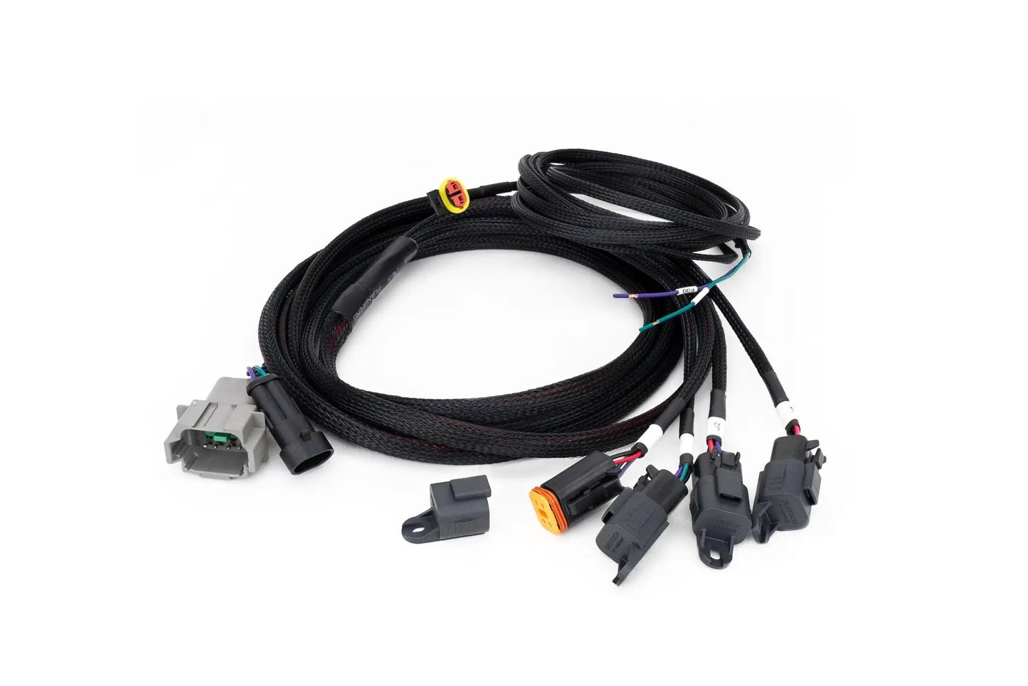 TRIPLE-R-LIGHTS Four-Lamp Harness Kit with DT04-08 Connector (4-Pin, Deutsch DT, 12V) by TRIPLE-R-LIGHTS