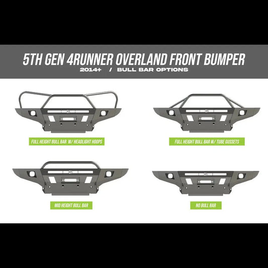 C4 Fabrication 4Runner Overland Series Front Bumper / 5th Gen / 2014-2024 by C4 Fabrication