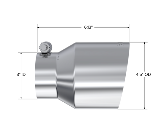MBRP Univ Exhaust Tips SS