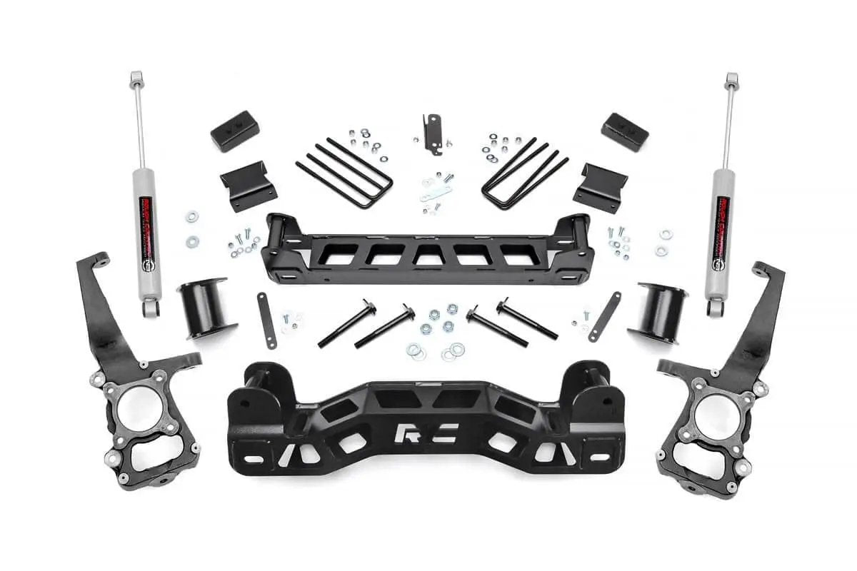 Rough Country 4 Inch Lift Kit | Ford F-150 2WD (2009-2010) by Rough Country