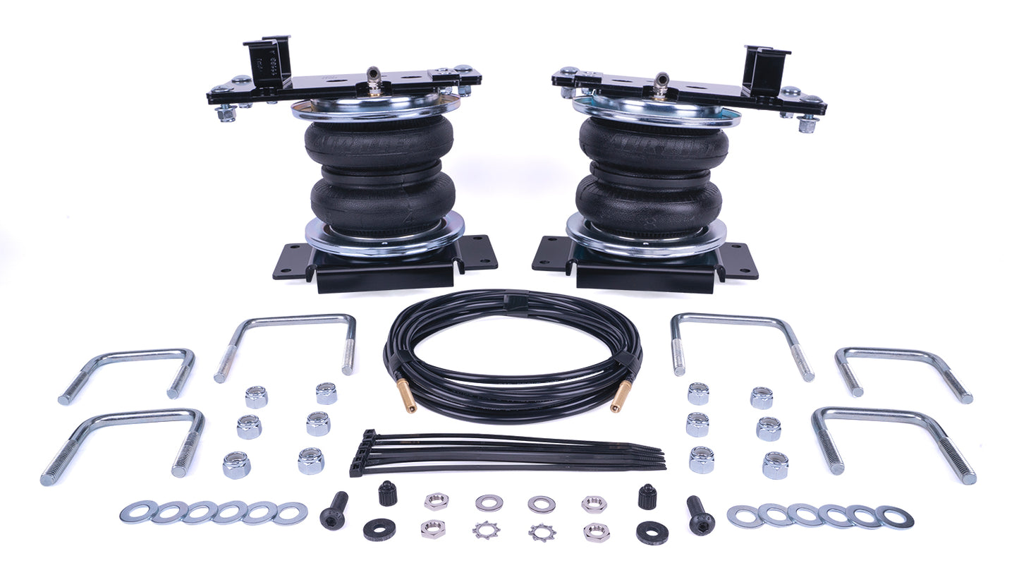 Air Lift The LoadLifter 5000 load support kit for the Nissan Frontier 4WD offers up to 5,000 lbs. of load-leveling capacity while eliminating squat, trailer sway, body roll, and bottoming out. Tow and haul comfortably and stress-free.