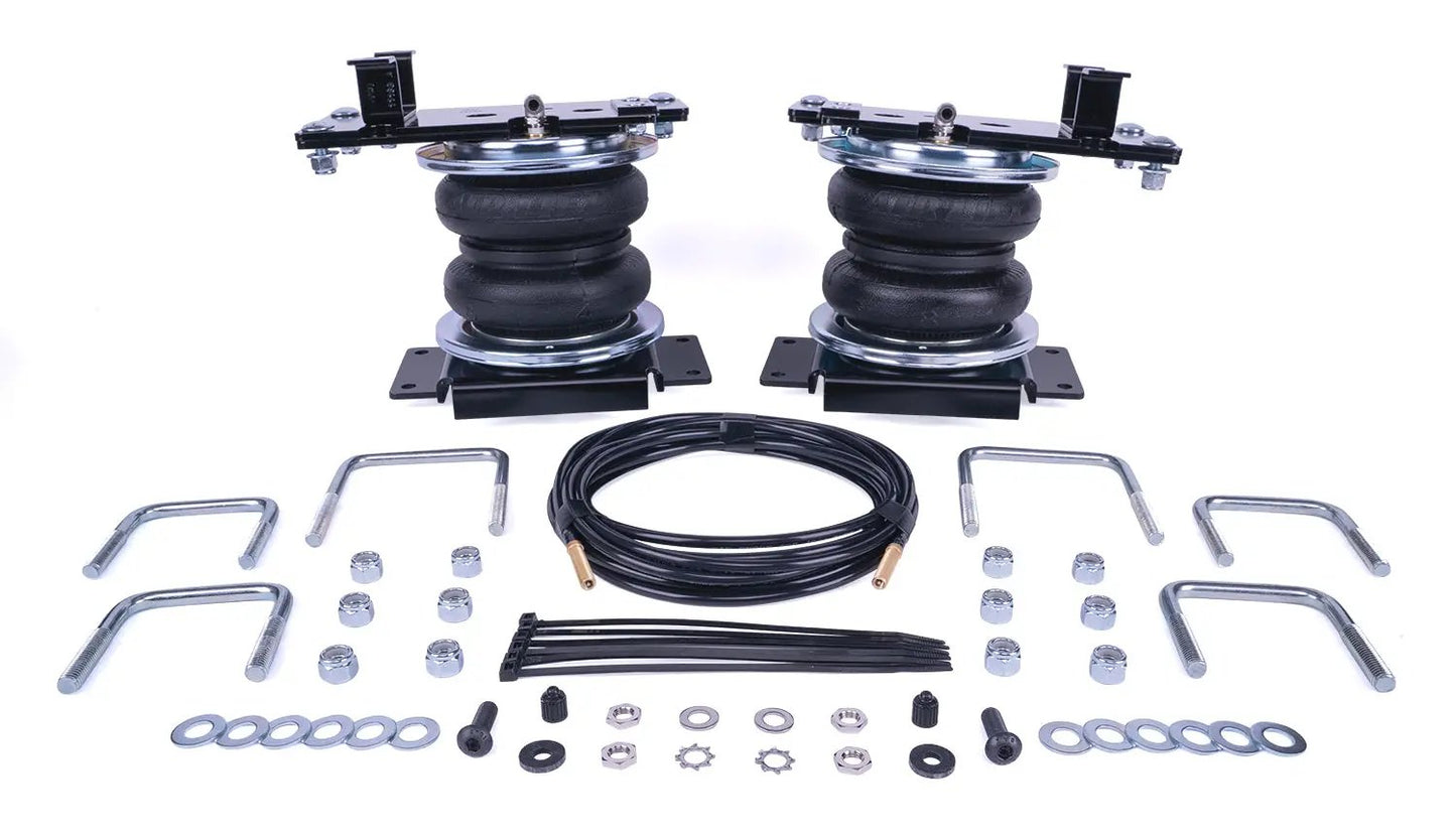 Air Lift The LoadLifter 5000 load support kit for the Nissan Frontier 4WD offers up to 5,000 lbs. of load-leveling capacity while eliminating squat, trailer sway, body roll, and bottoming out. Tow and haul comfortably and stress-free. by Air Lift